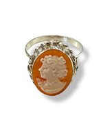 Anello Mandile 1922 Donna Cammei  in Argento Conchiglia 2MANCM2 - 2MANCM2